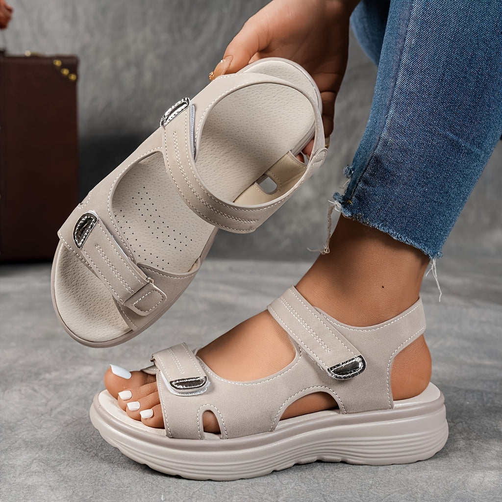 [Arch Support Sandals] Arch Support Lightweight Women's Sandal | Wide Fit, Slip Resistant Work/Casual Shoes for Long Time Standers